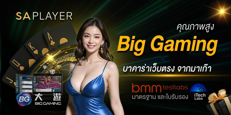 บาคาร่าเว็บตรง Big Gaming